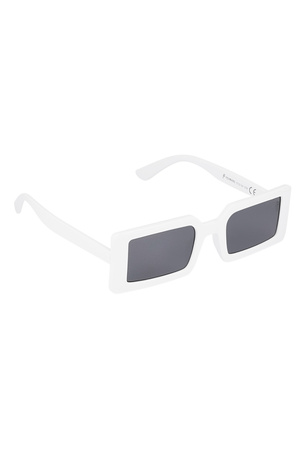 Gafas de sol brillantes - blanco  h5 