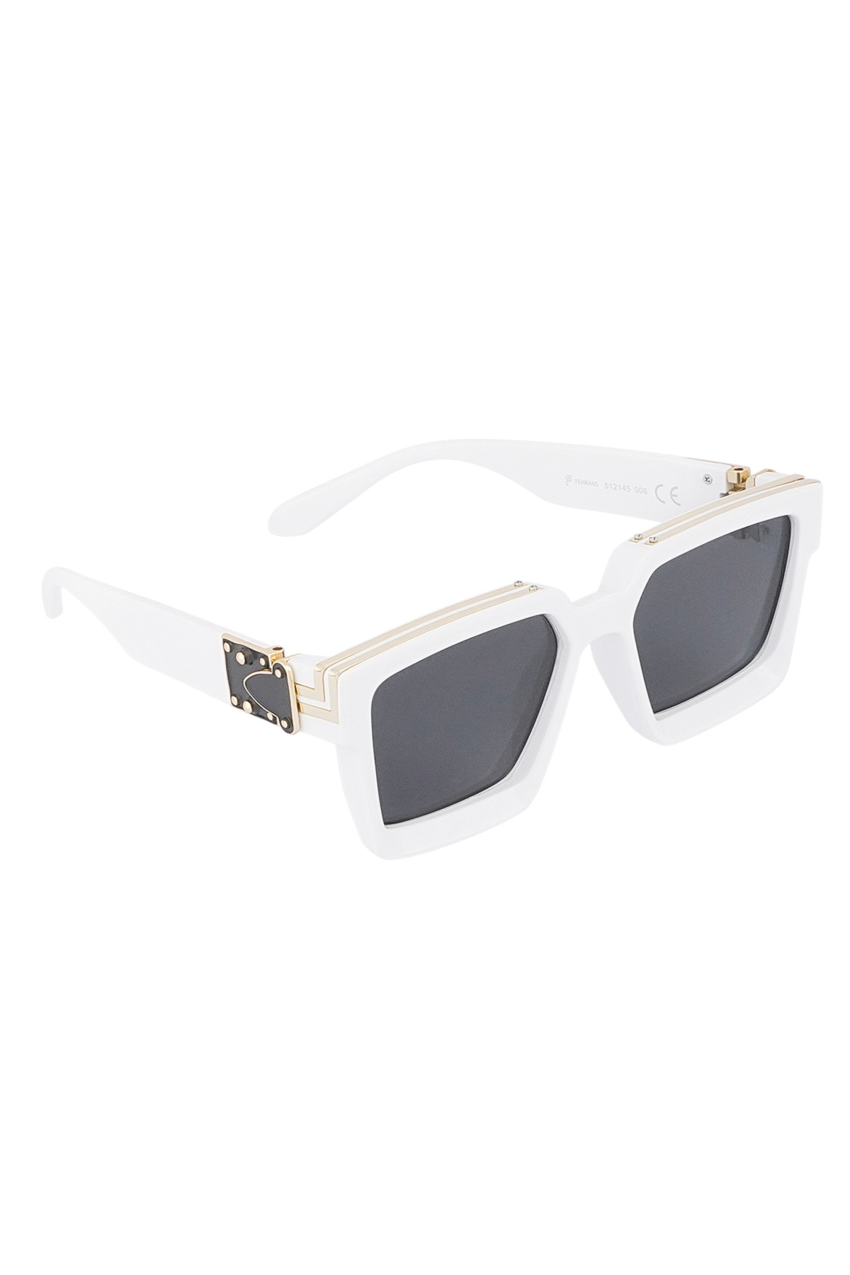 Shine bright sunglasses - black/white  2