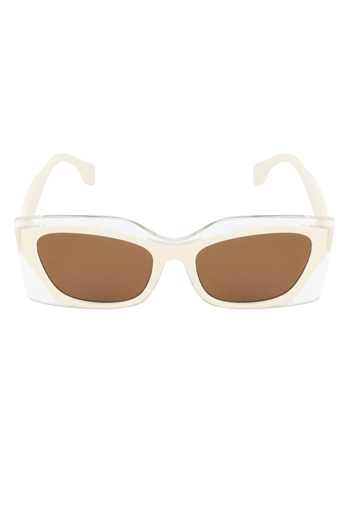 Double frame sunglasses - off-white  Picture4