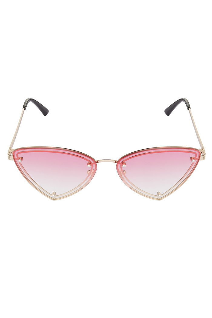 Gafas de sol de fiesta retro - oro rosa Imagen4