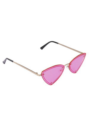 Retro party sunglasses - fuchsia h5 