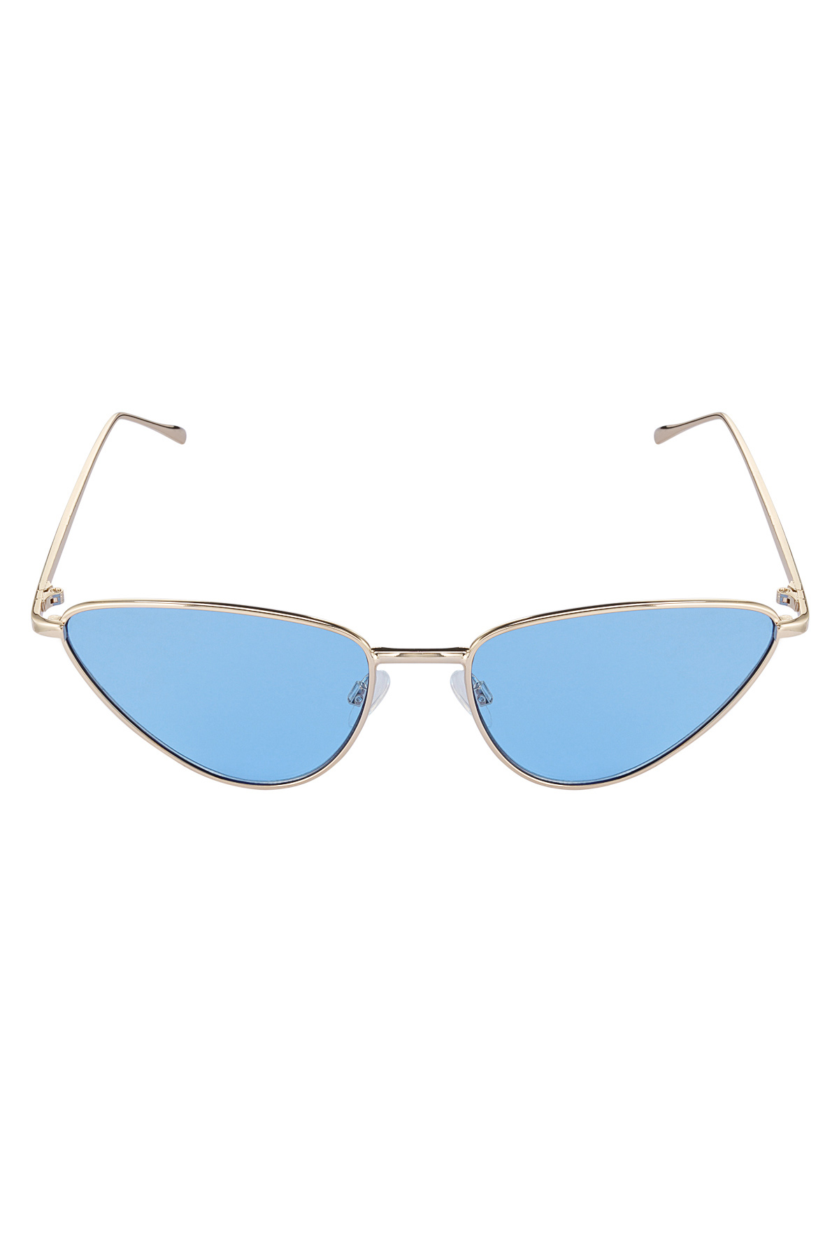 Parlamaya hazır güneş gözlüğü - mavi altın h5 Resim4