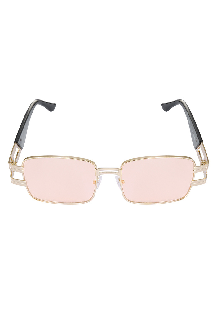 Sunglasses simple metal essential - pink gold Picture4