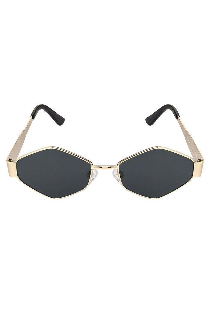 Sunglasses all night long - black gold Picture6