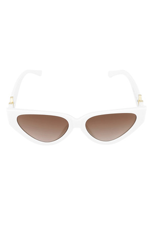 V statement sunglasses - white h5 Picture4
