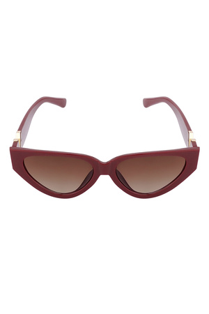 V statement sunglasses - wine red h5 Picture4