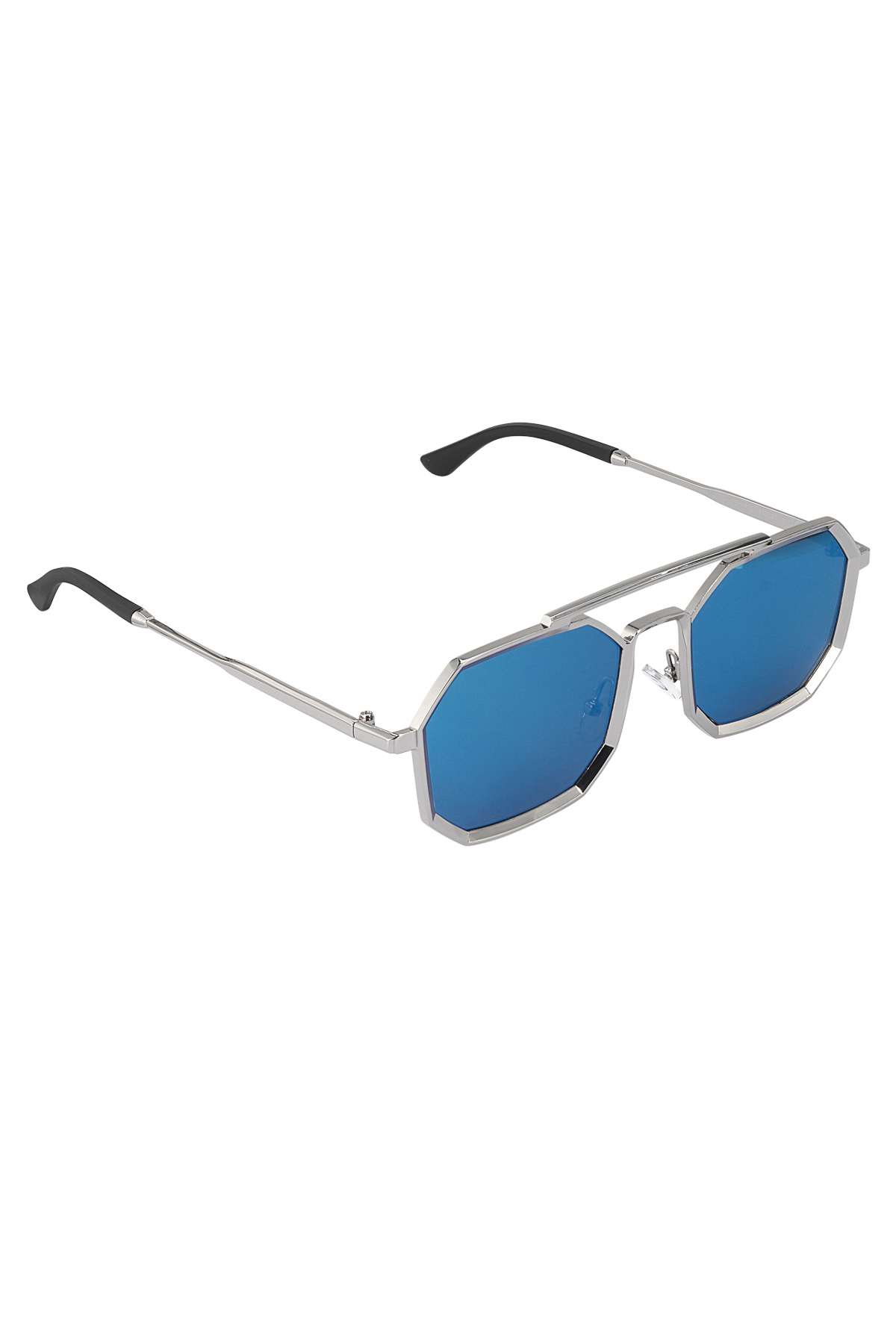 Güneş gözlüğü LuminLens - mavi gümüş
