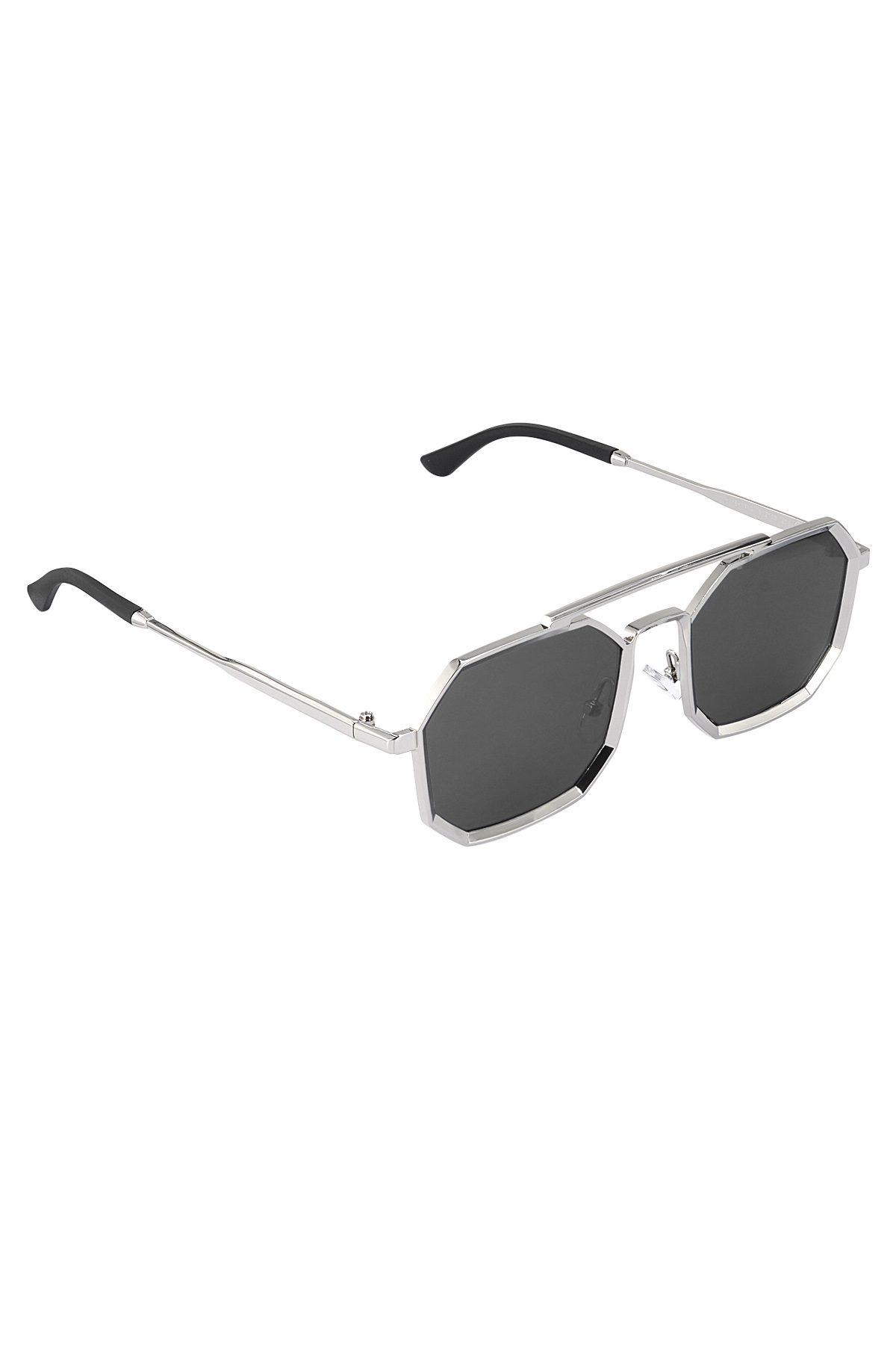 Sunglasses LuminLens - black Silver color 2