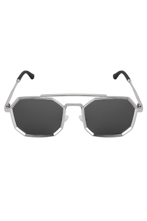 Sonnenbrille LuminLens - schwarz silber h5 Bild4