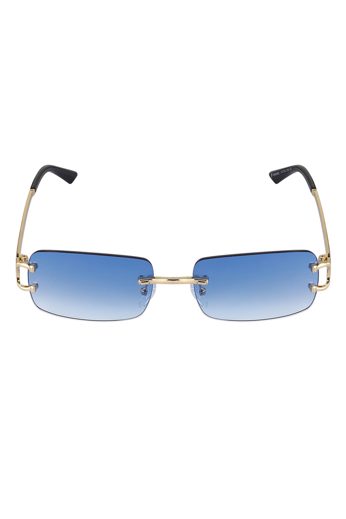 Sunglasses Sunbeam - blue gold Picture4