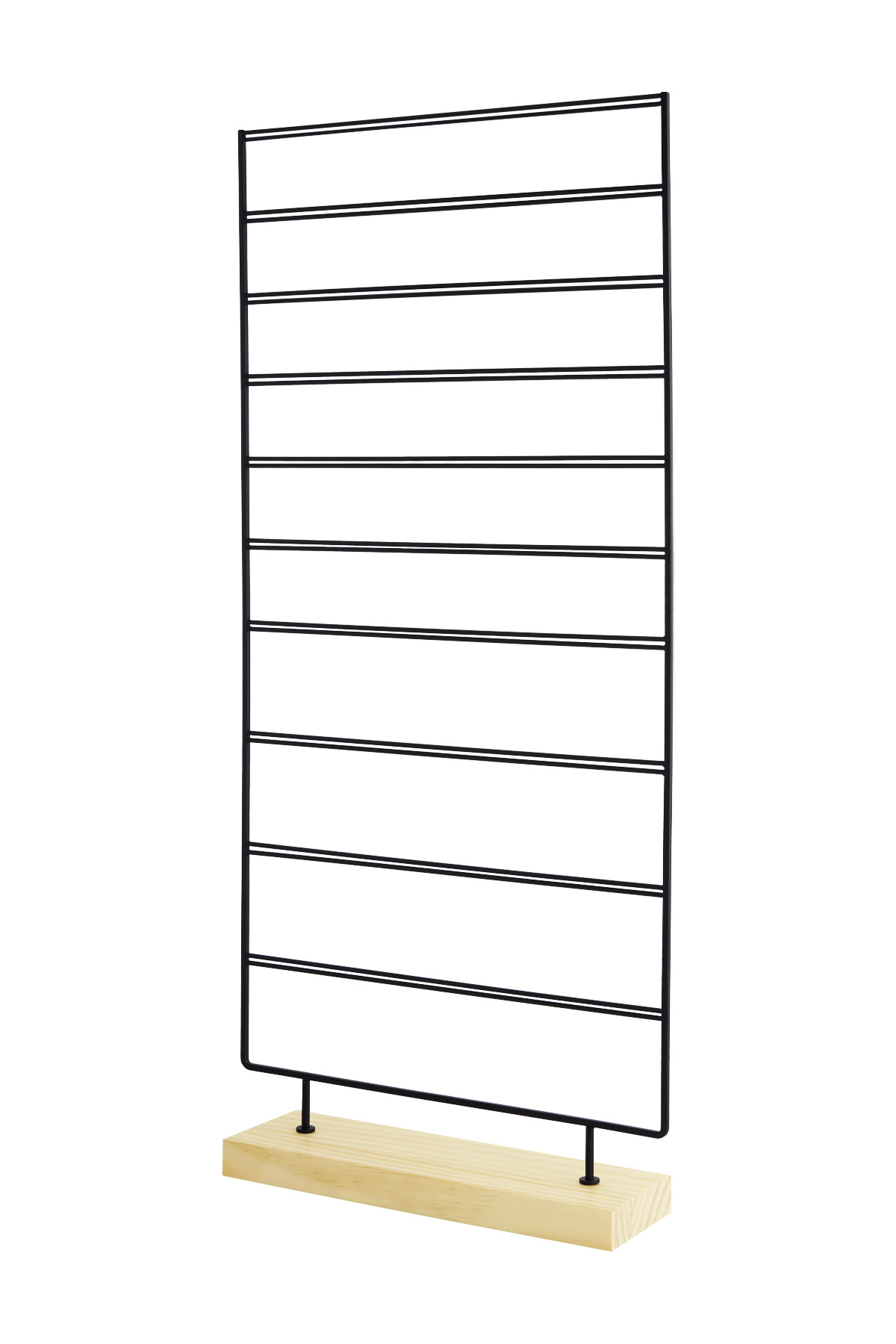 Hoher Ohrringständer - schwarz h5 