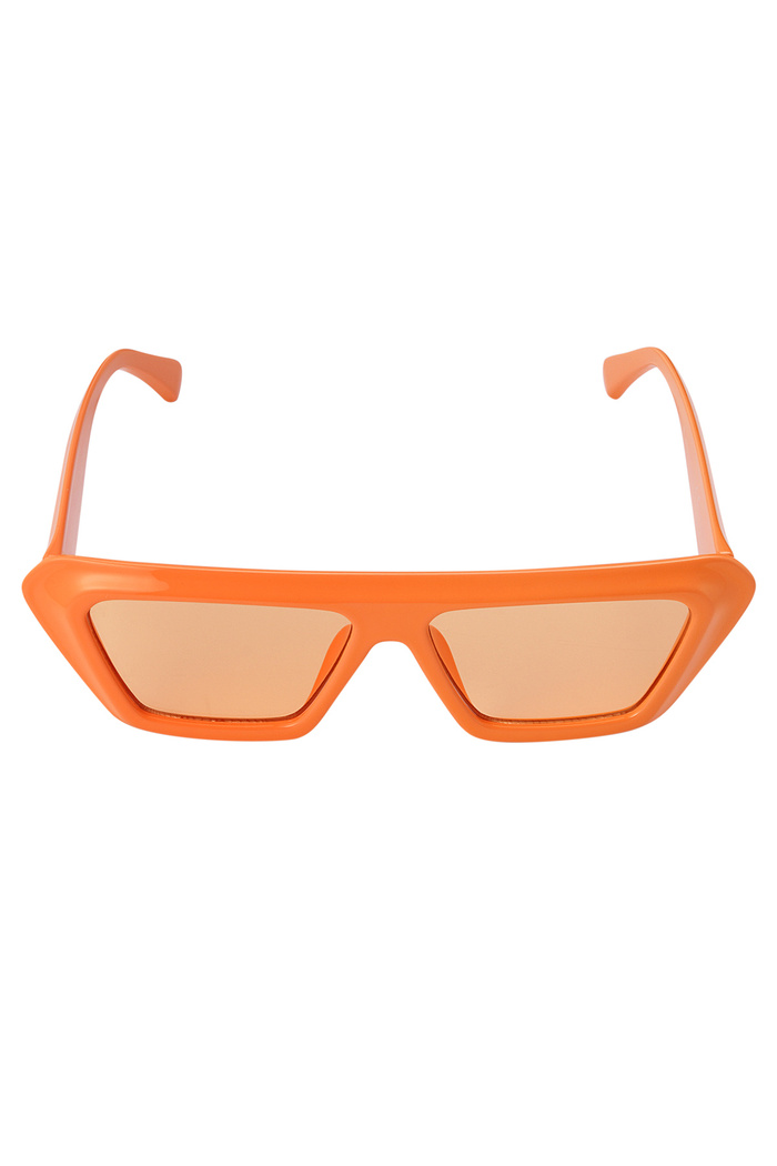 Oranje zonnebril to the max Afbeelding4