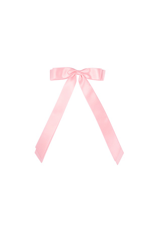 Cute hair bow - pink h5 