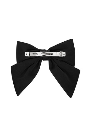 Simple hair bow - black h5 Picture4