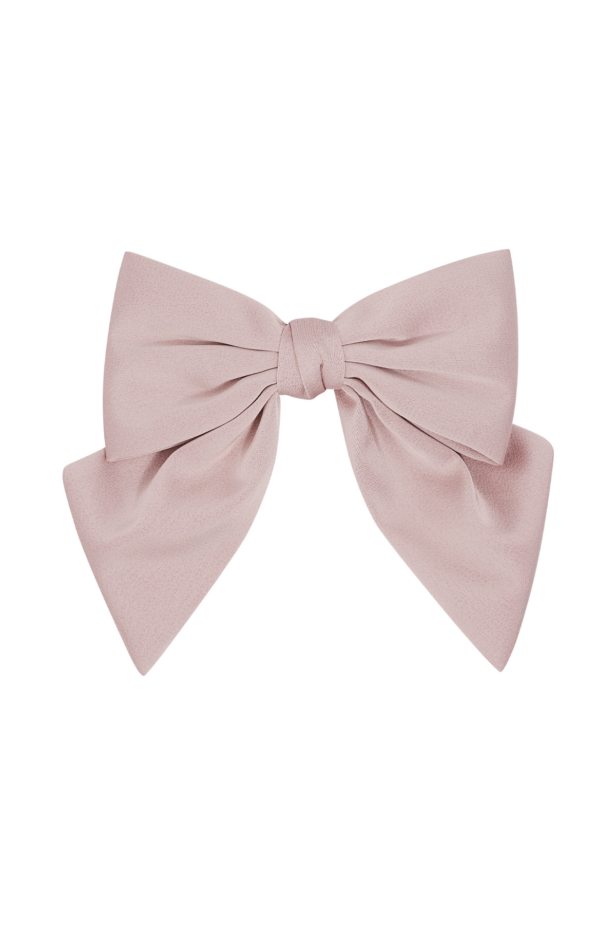 Simple hair bow - pink