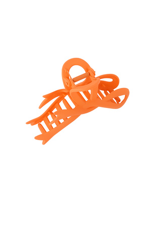 Orange bow hair clip h5 Picture3