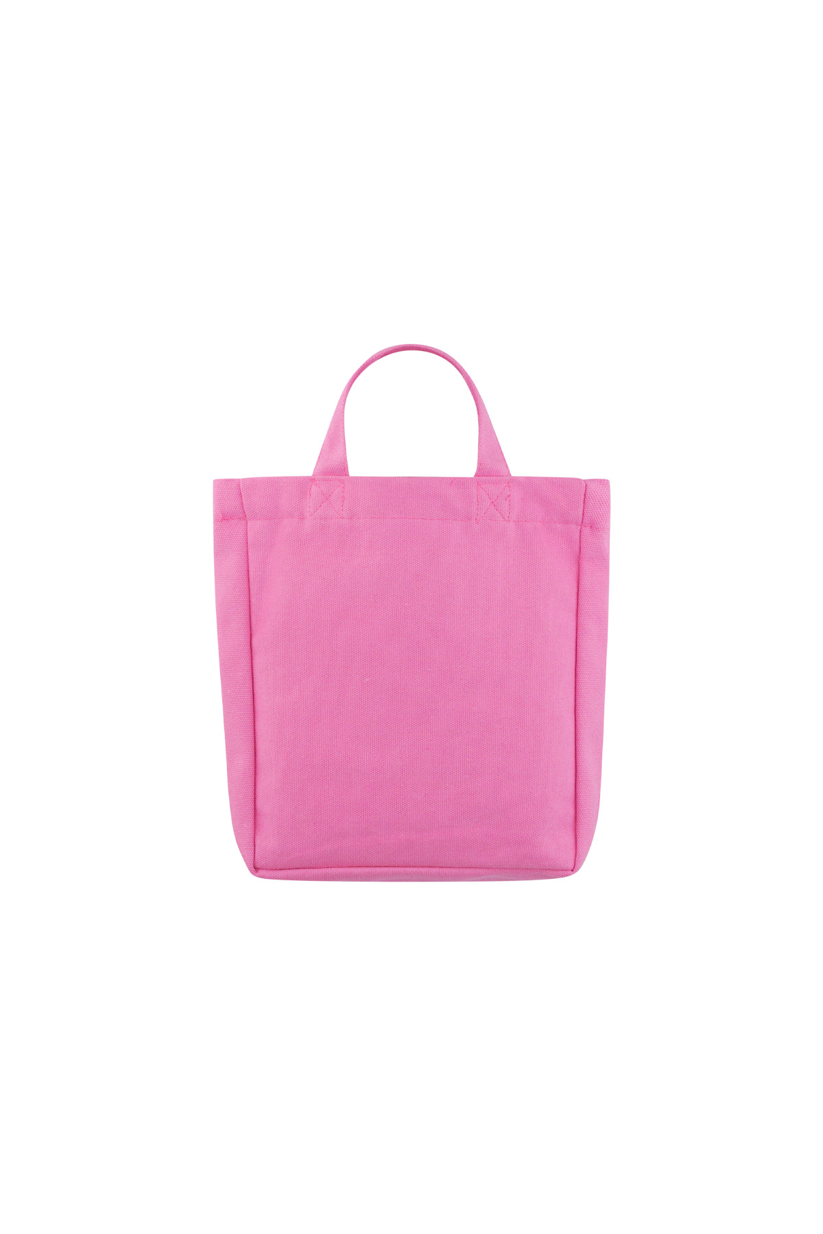 Kleine canvas tas wimpers - roze h5 Afbeelding4