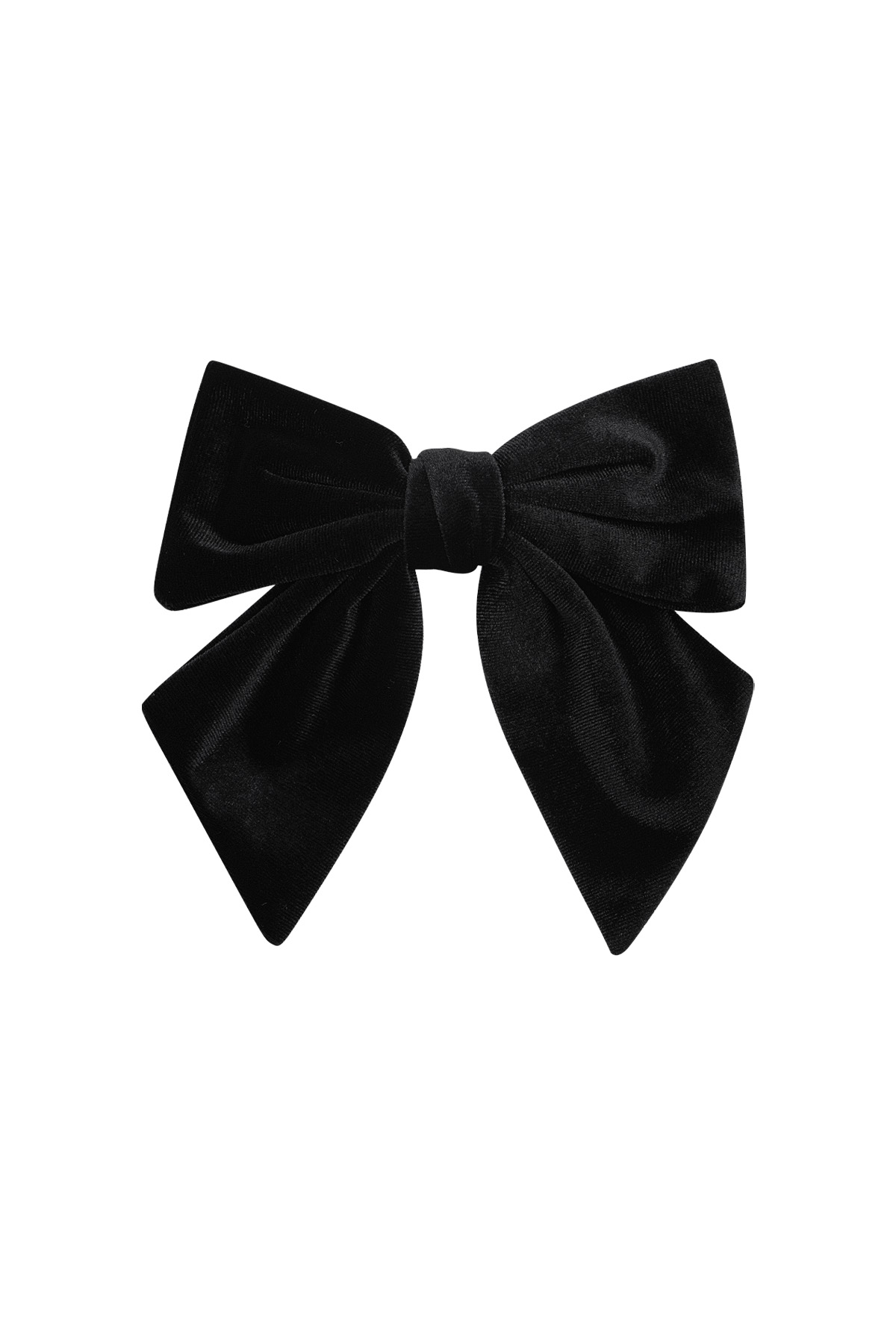 Short cute bow - black  