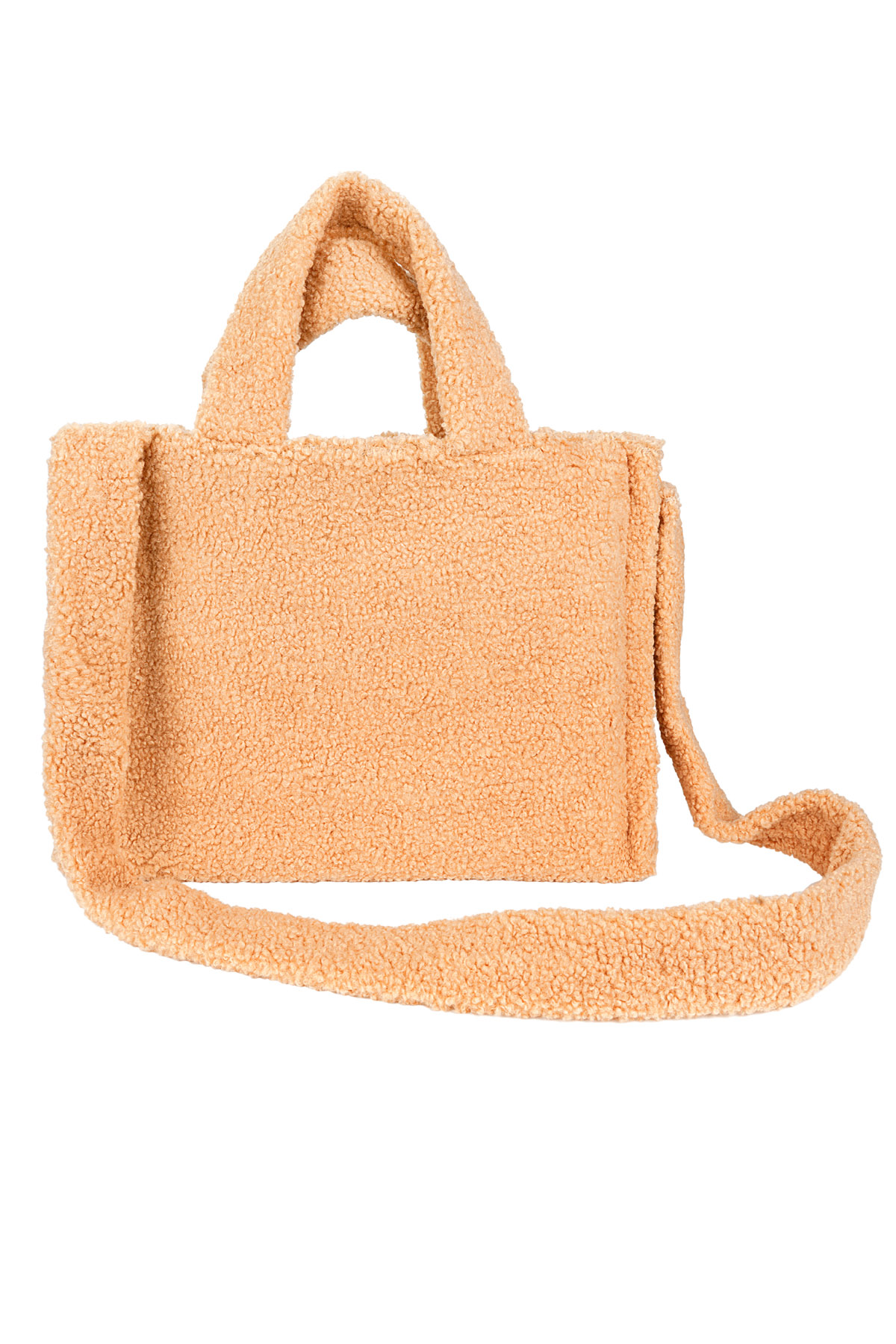 Fluffy teddy bag - Orange Picture5