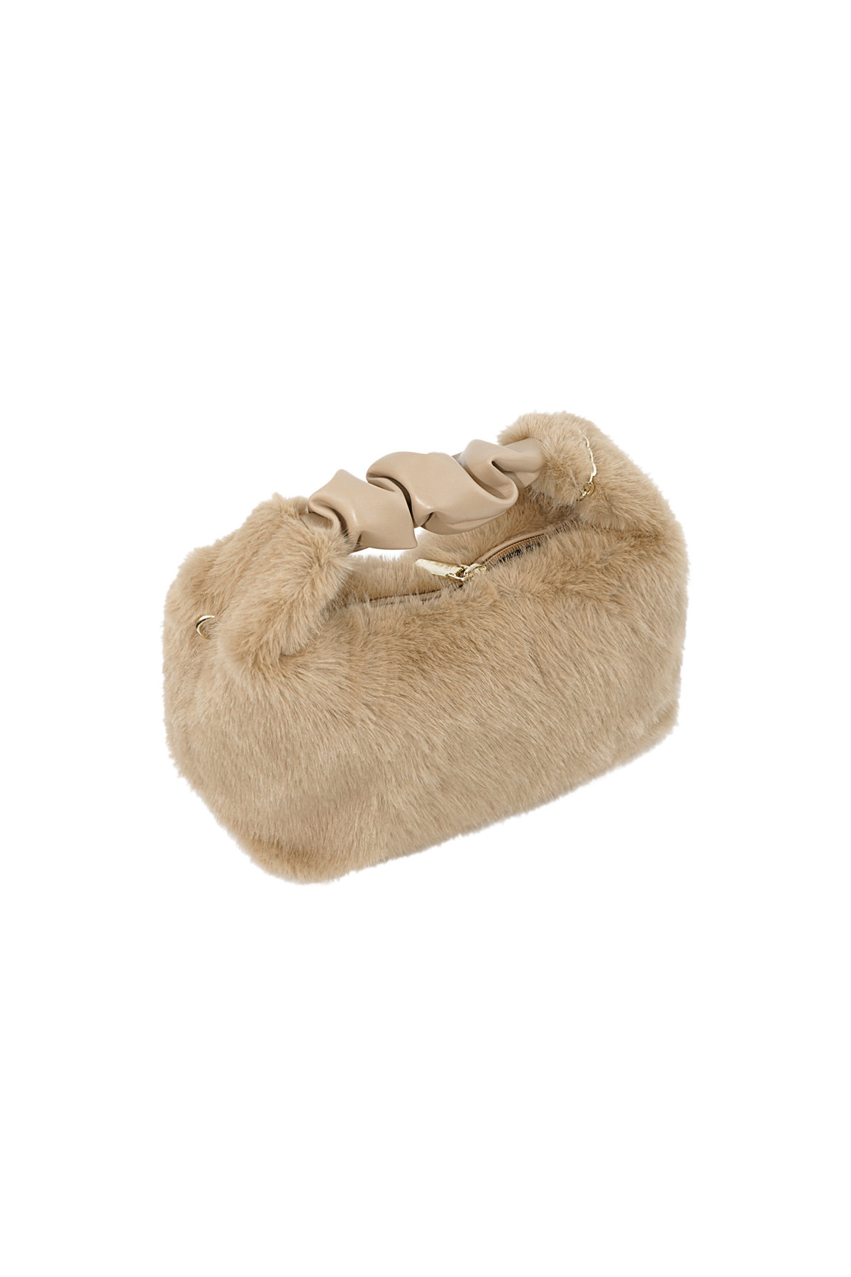 Gentle fluff tas - camel Afbeelding4