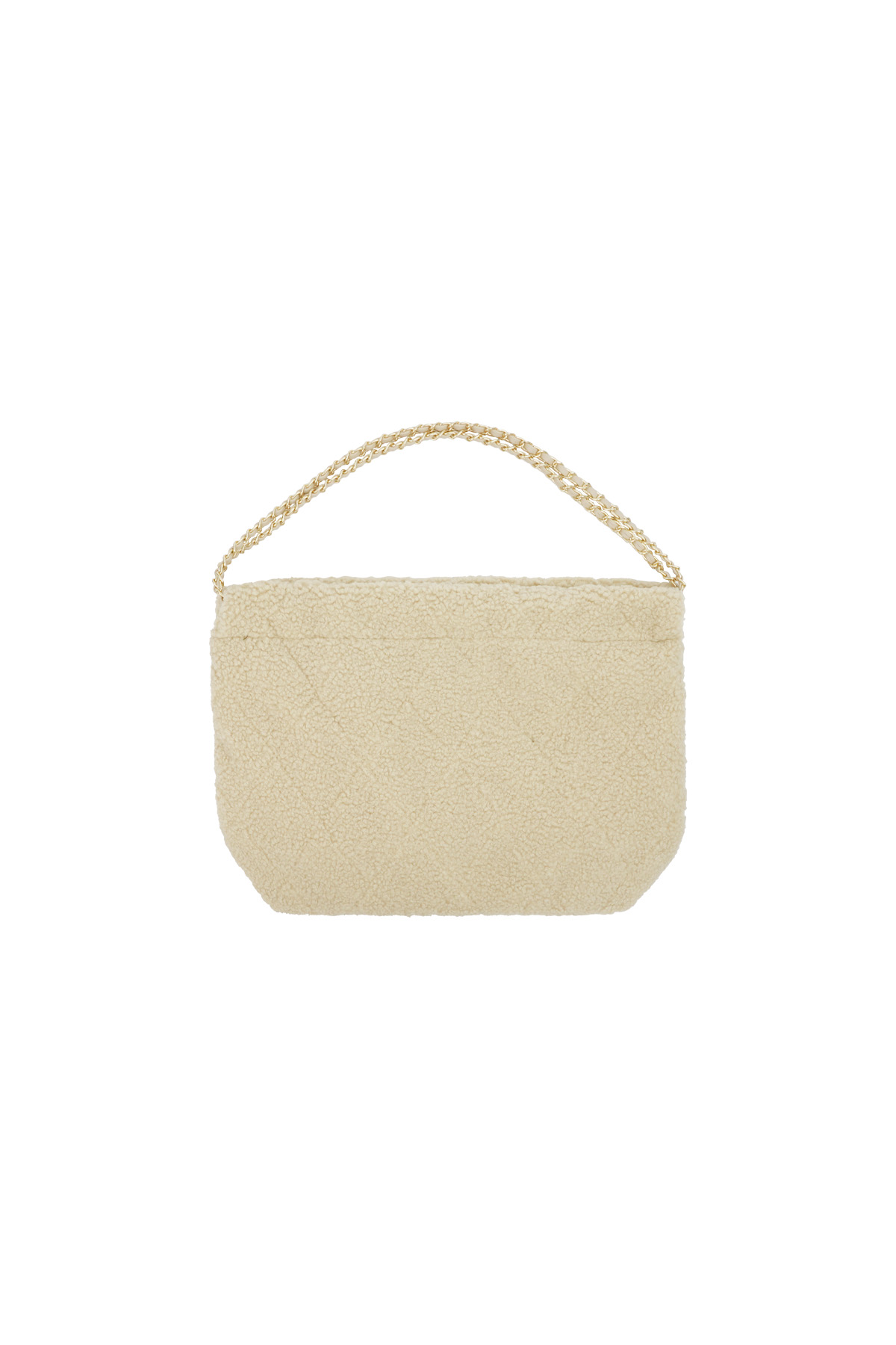 Borsa morbida al tatto - beige h5 Immagine4