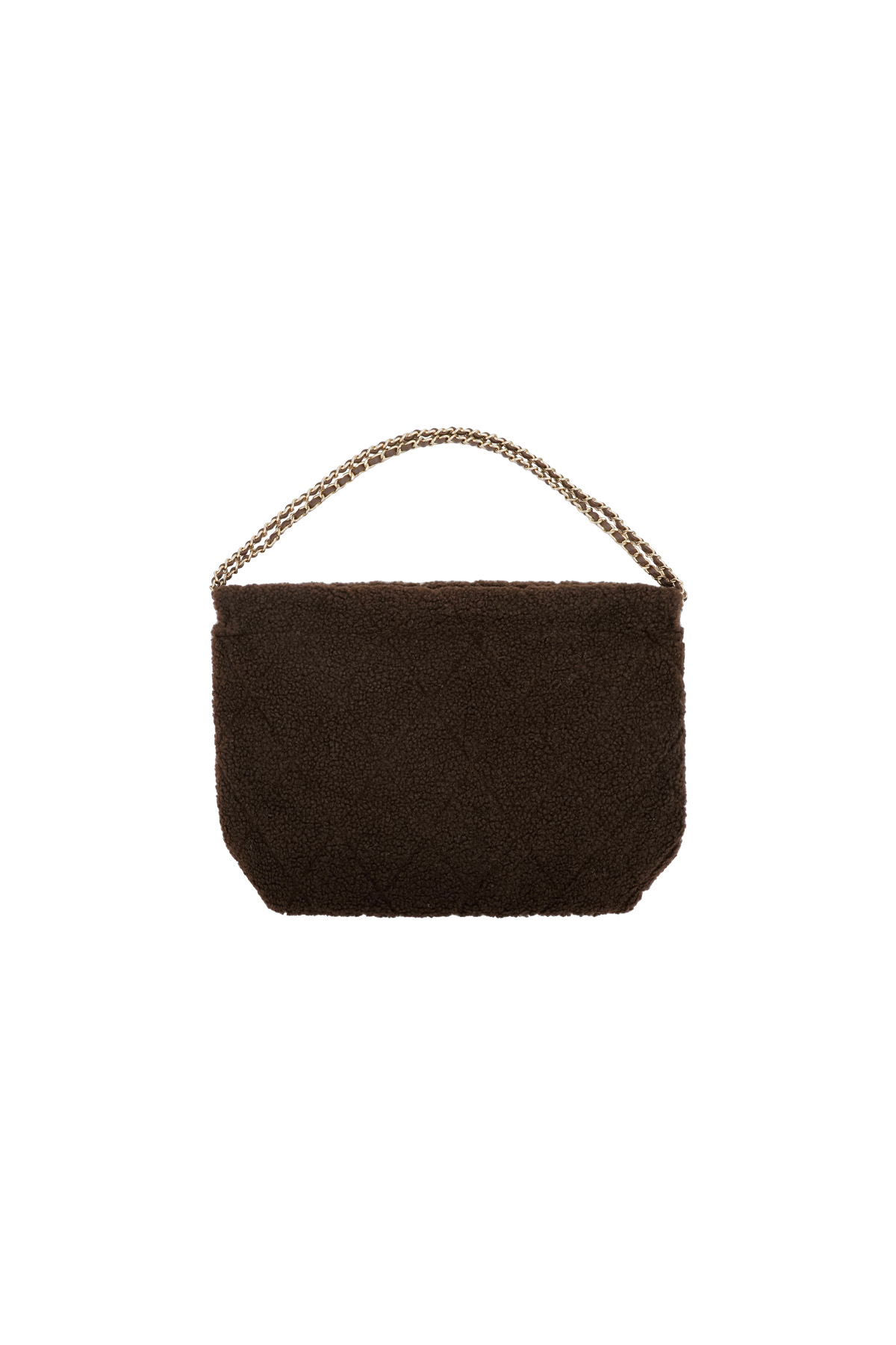 Borsa soft touch - marrone scuro Immagine4