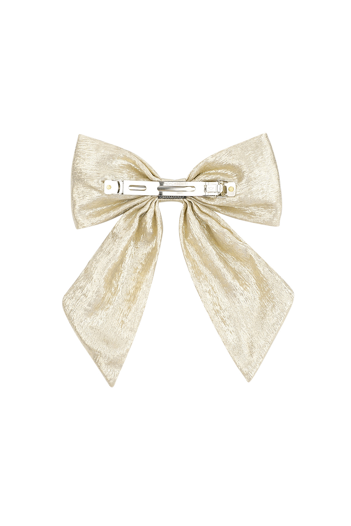 Bow hair clip - gold h5 Picture3