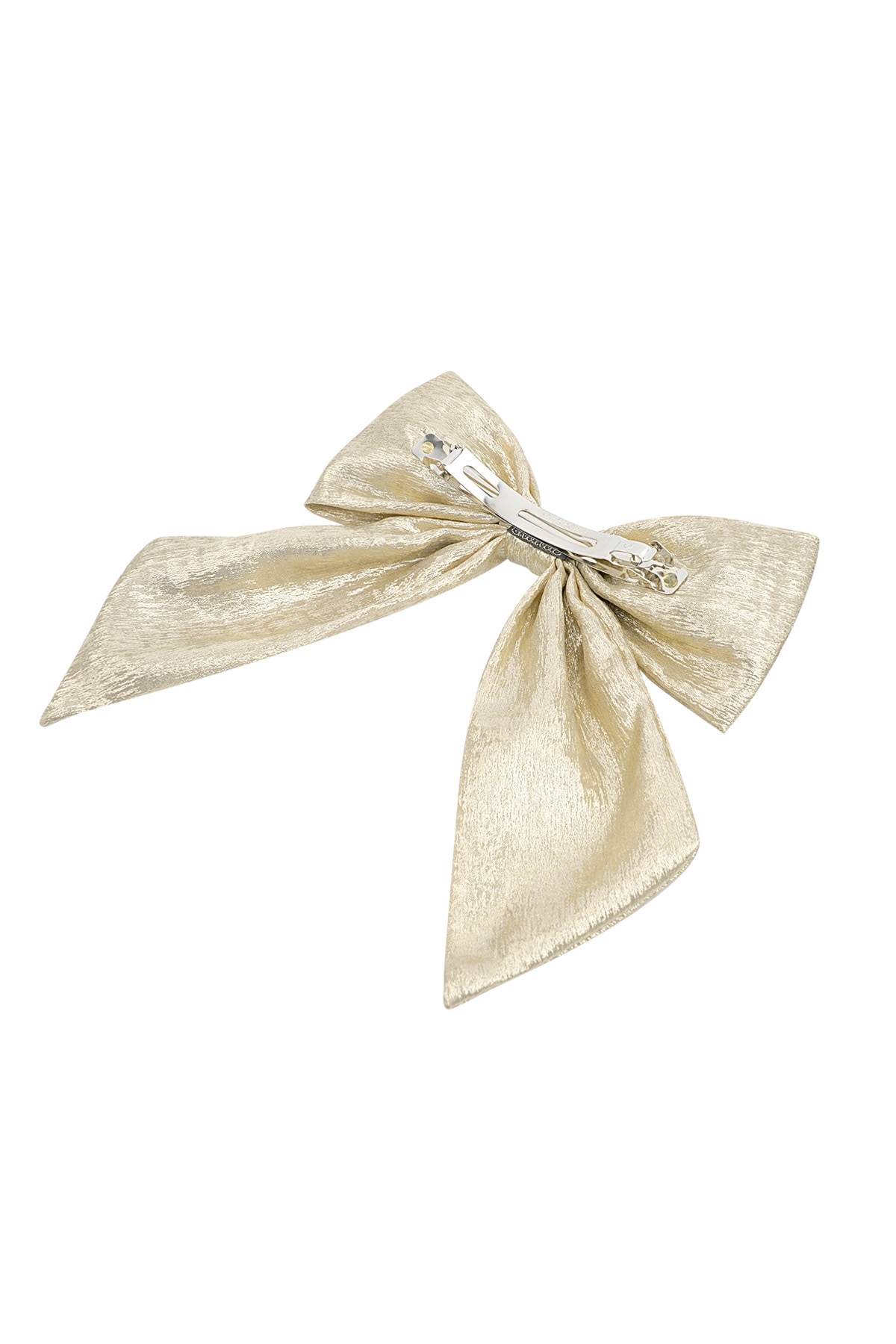 Bow hair clip - gold h5 Picture4