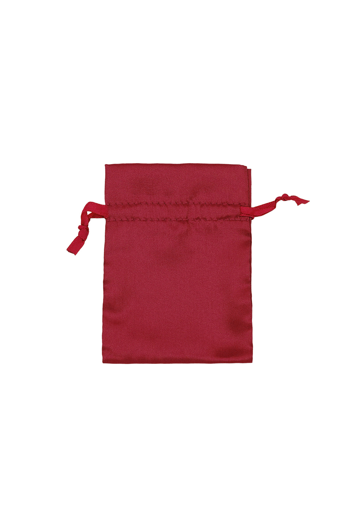 Small jewelry pouch - red