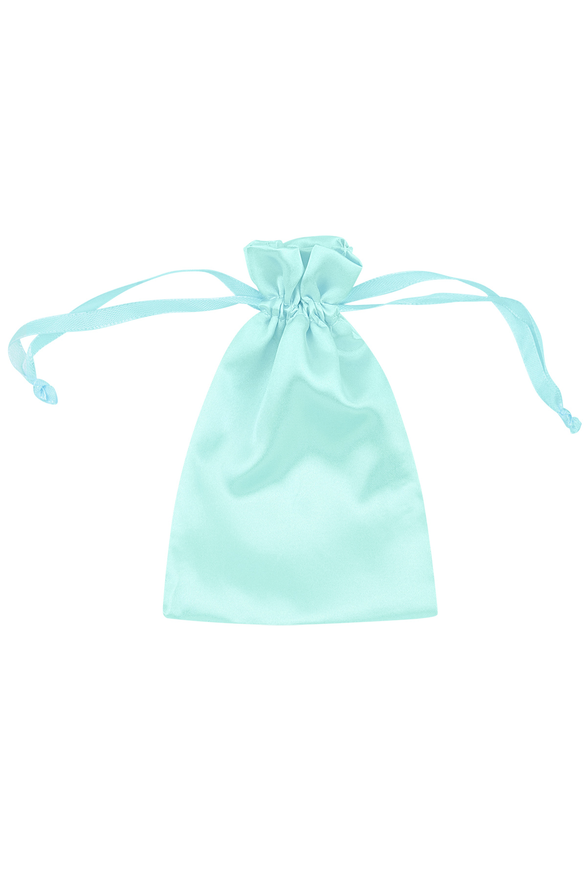 Jewelry bag satin basic - mint h5 