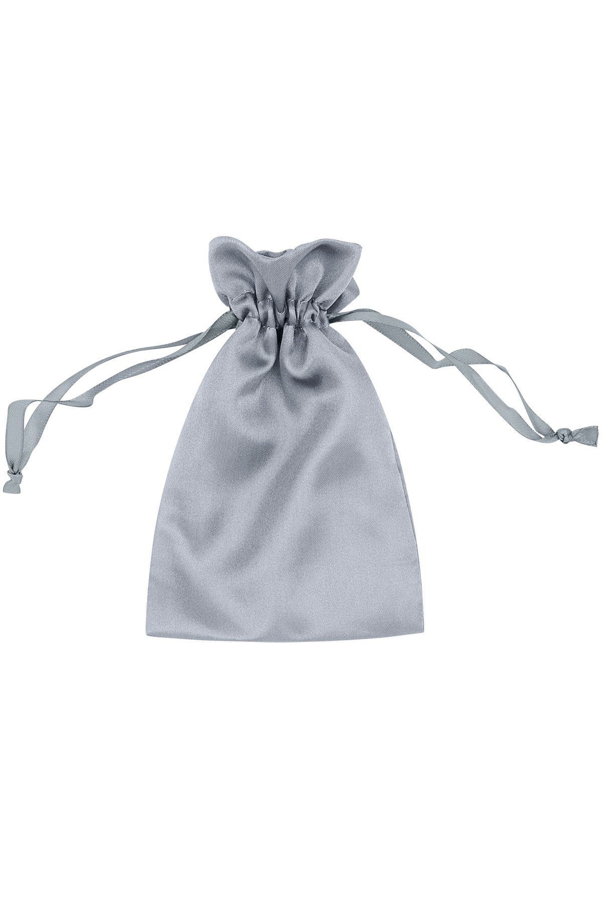 Jewelry bag satin basic - gray h5 