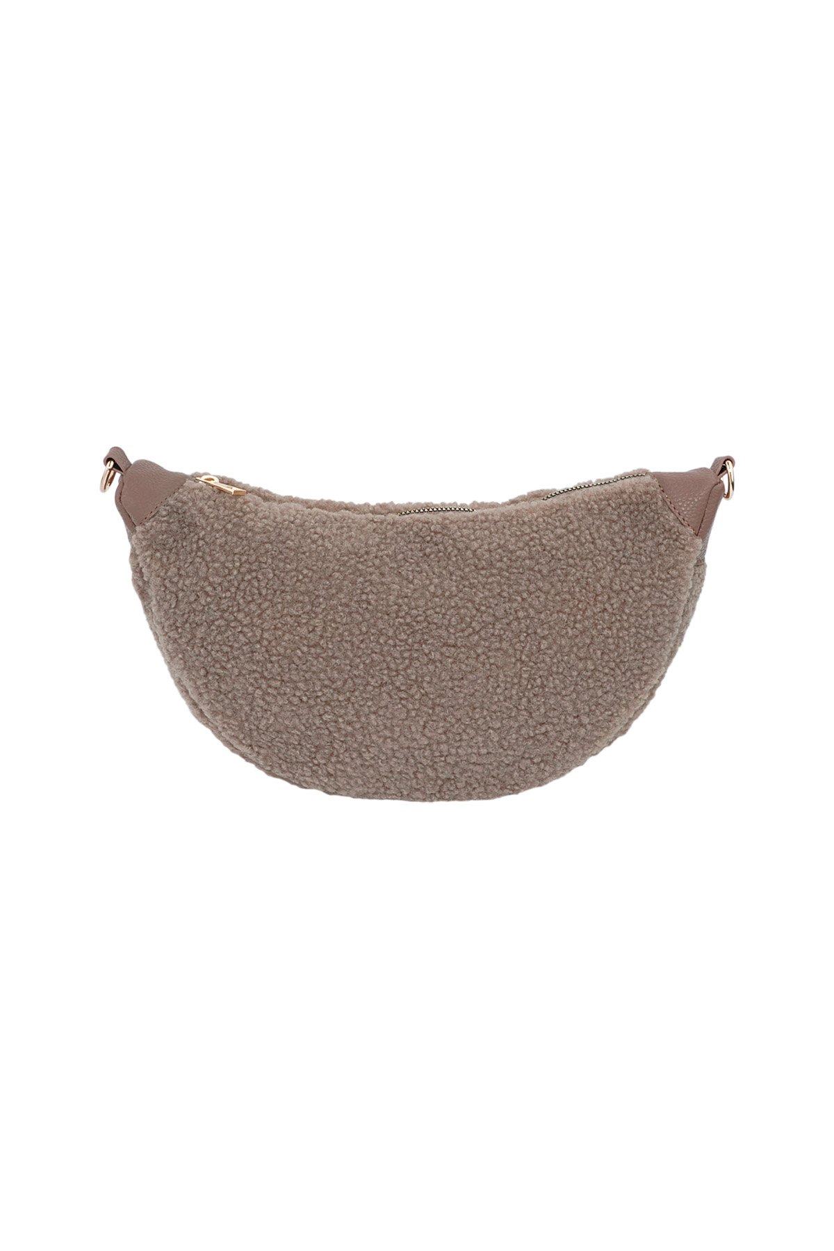 Bolso de peluche mullido - camello h5 