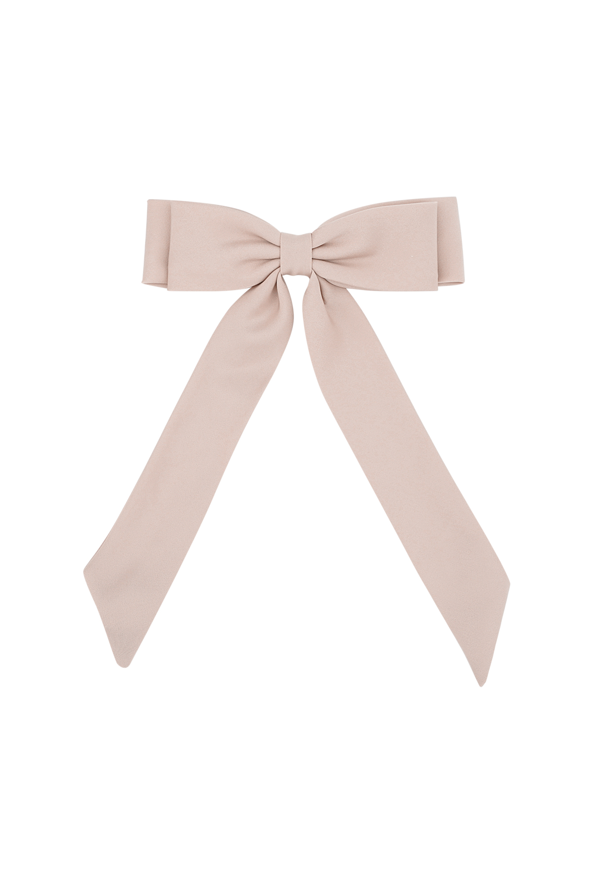 Hair bow basic babe - pale pink h5 