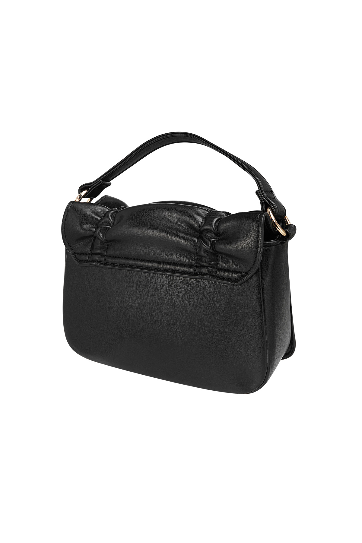 Double Bow Charm Bag - Black h5 Picture5