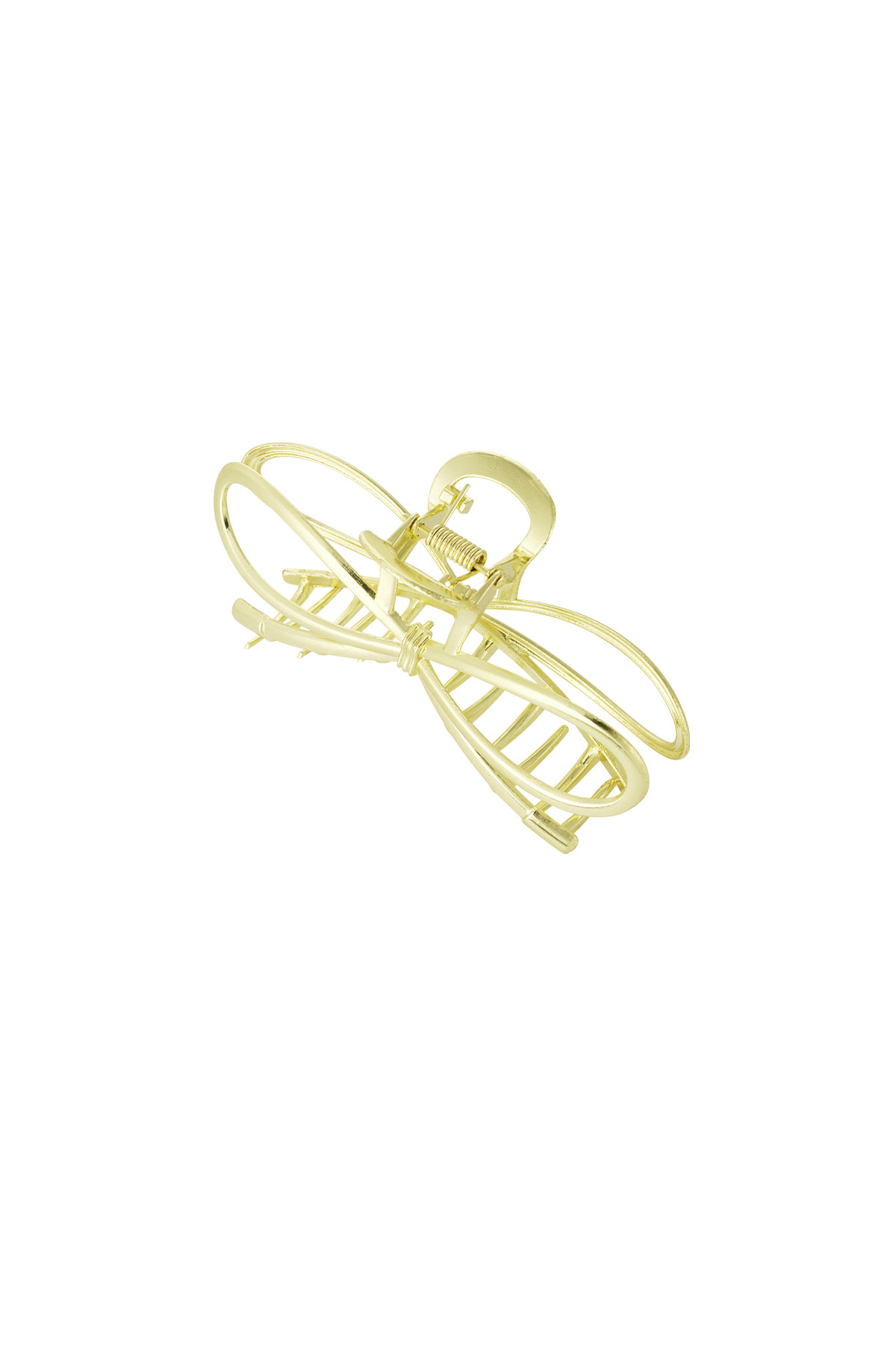 Hair clip bow babe - gold h5 Picture4