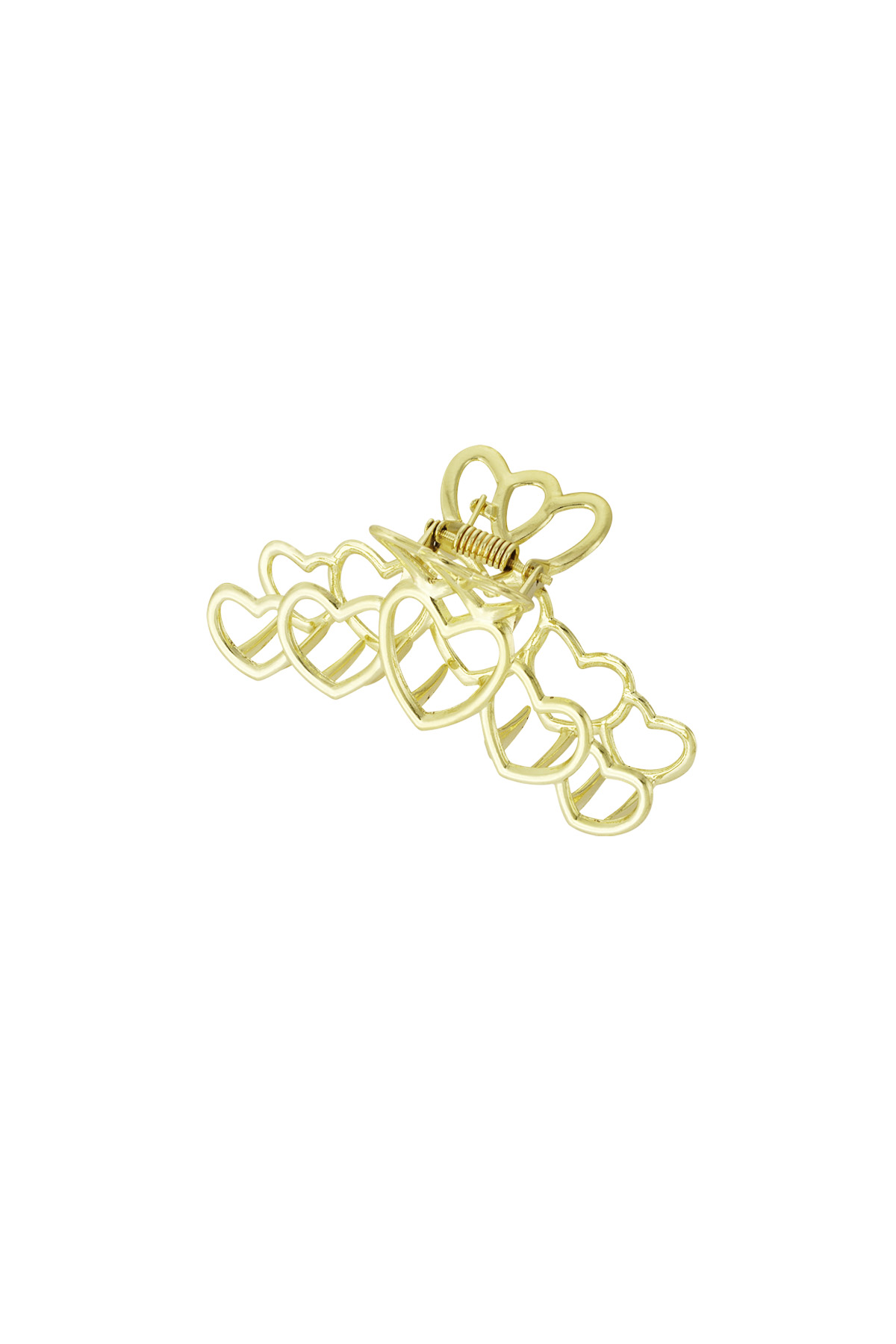 Hair clip love all over - gold h5 Picture3