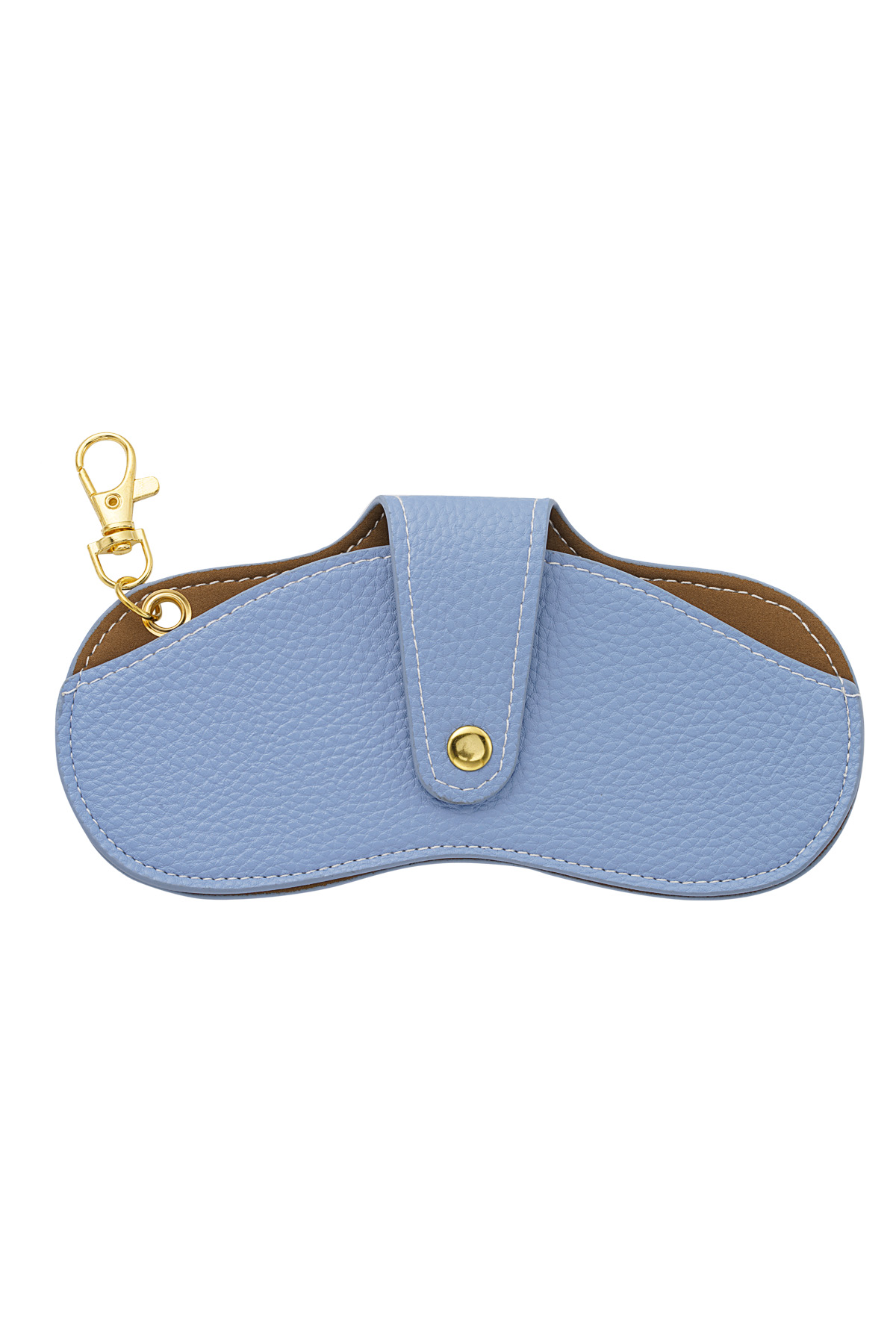 Clip-on sunglasses case - blue h5 