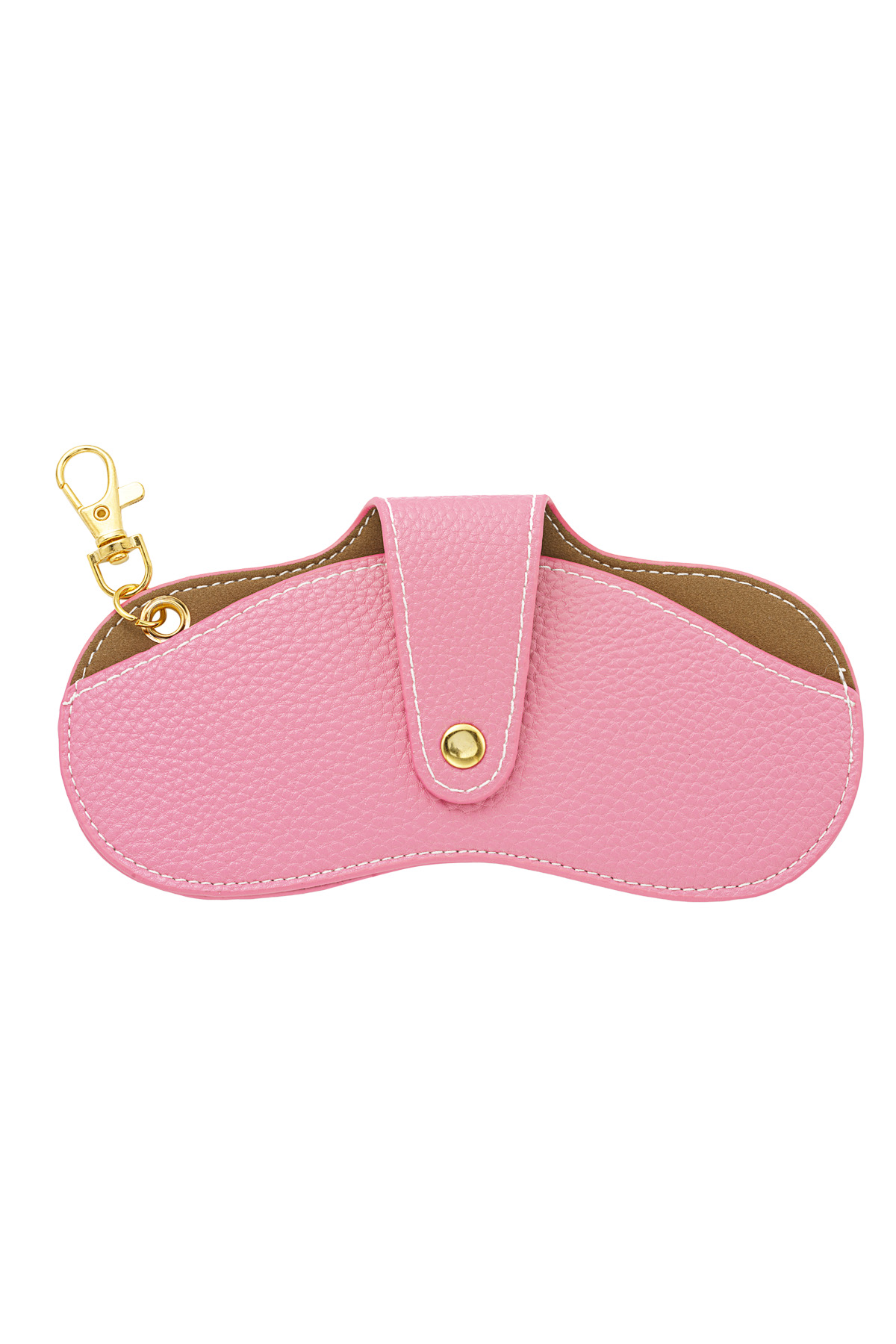 Clip-on sunglasses case - light pink h5 