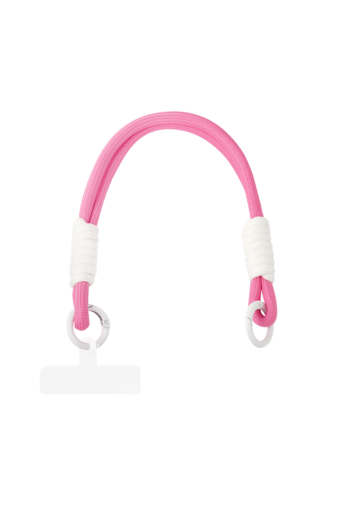 Cable telefónico de verano - rosa y blanco h5 