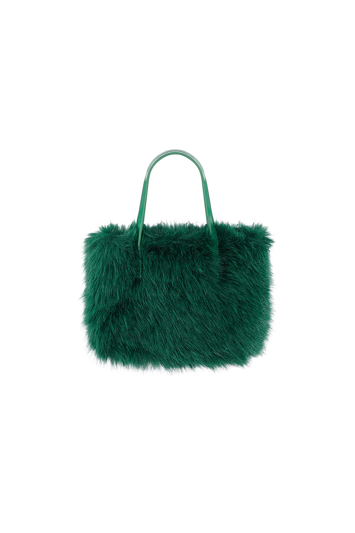 Plush haven bag - green h5 