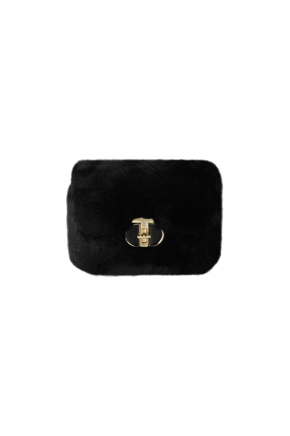 Kuschelige Clutch - schwarz h5 