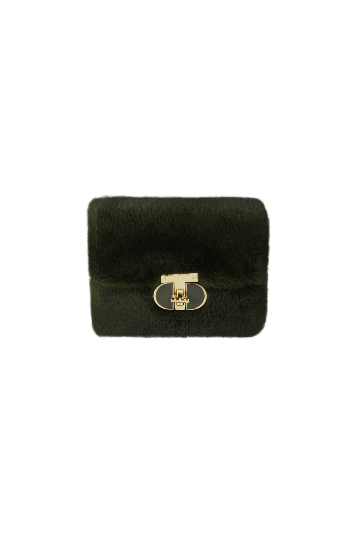 Pochette Cuddle - verde scuro h5 