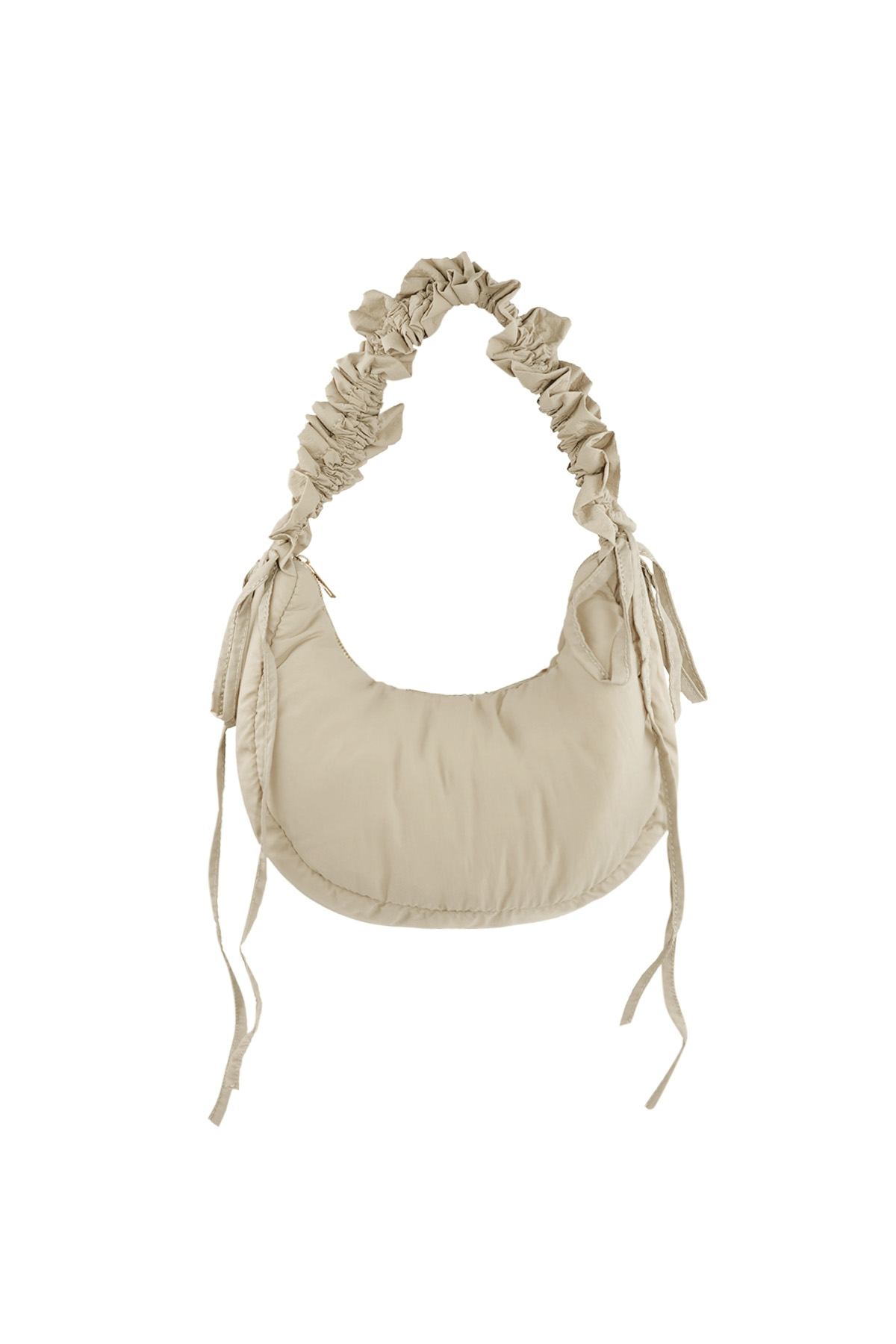 Knotty Circle Bag - White 