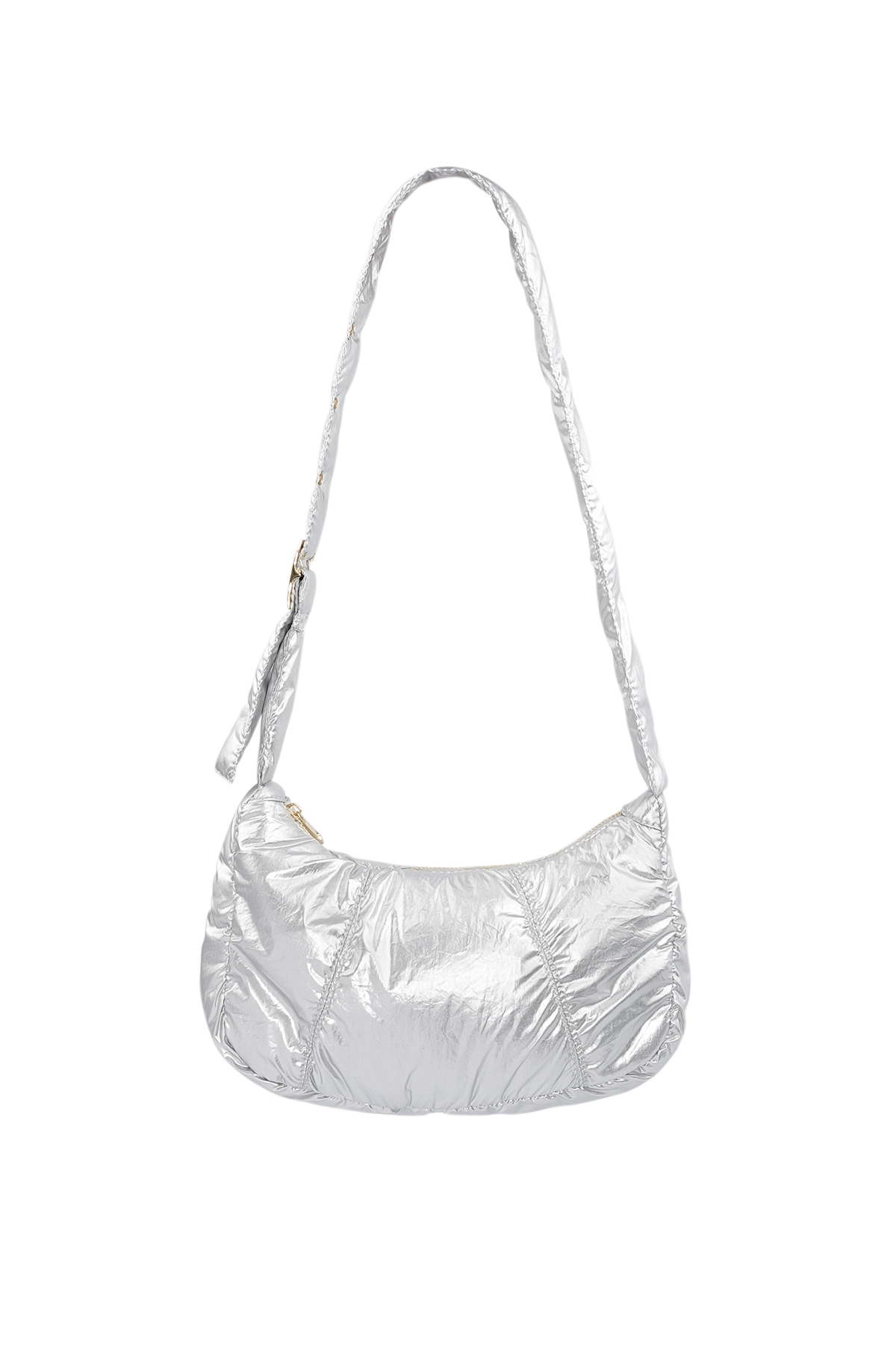 Sac Muse métallique - argent h5 