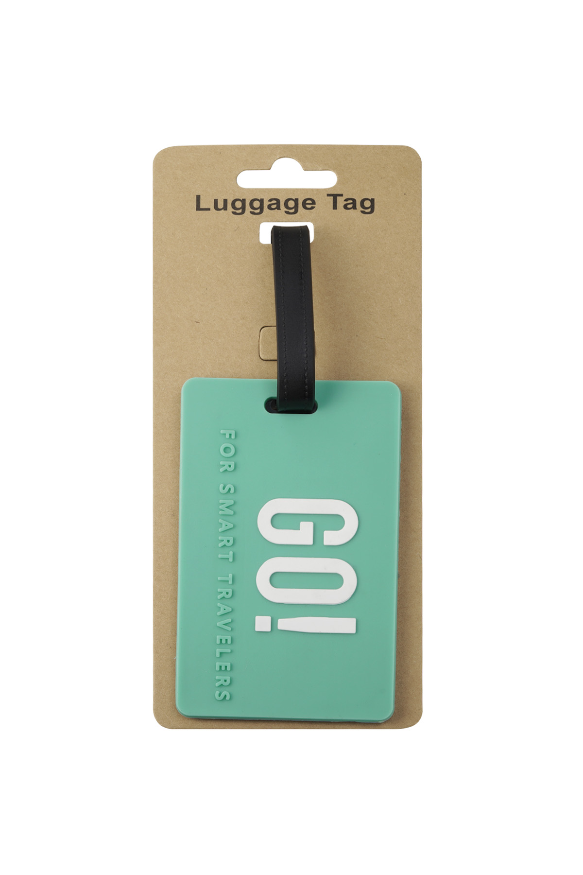 Go Now! koffer tag - turquoise h5 Afbeelding3