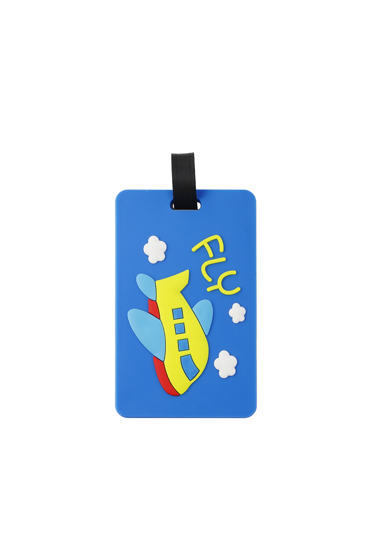 Flying High suitcase tag - blue h5 