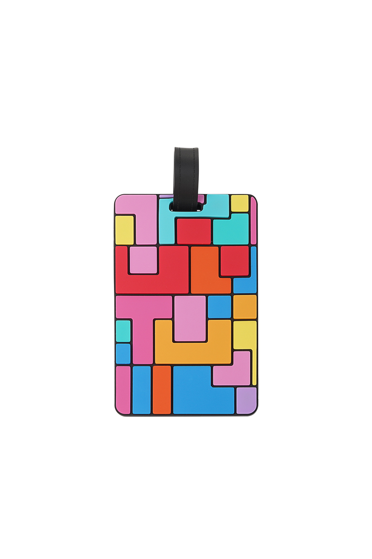 A Few Blocks suitcase tag - multi h5 