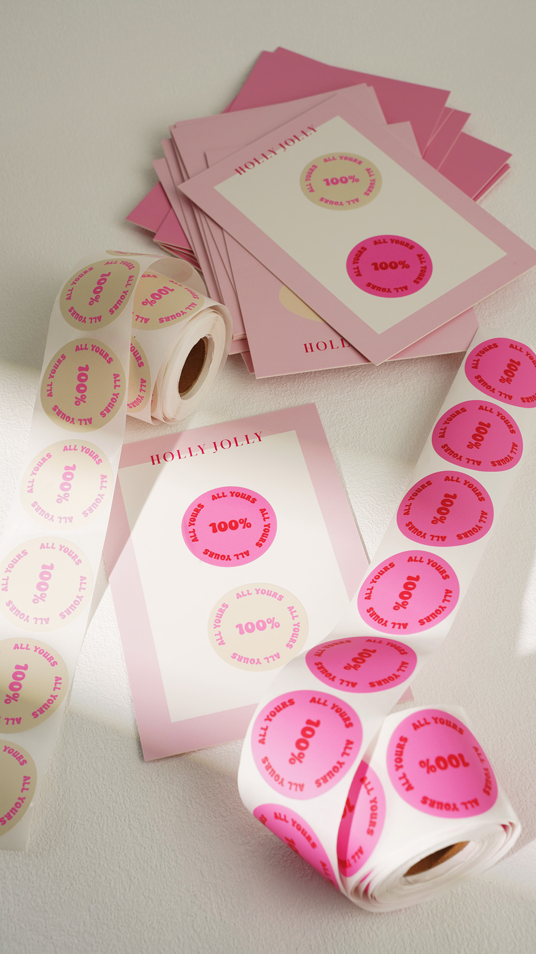 Stickers 100% all yours - Fuchsia Picture2