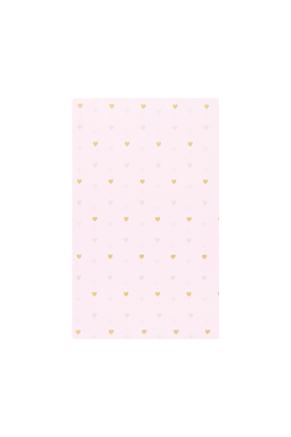 Tissue paper romantic hearts - Pink and gold h5 