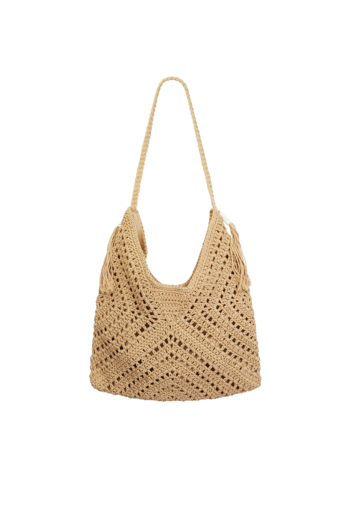 French Riviera beach bag - beige